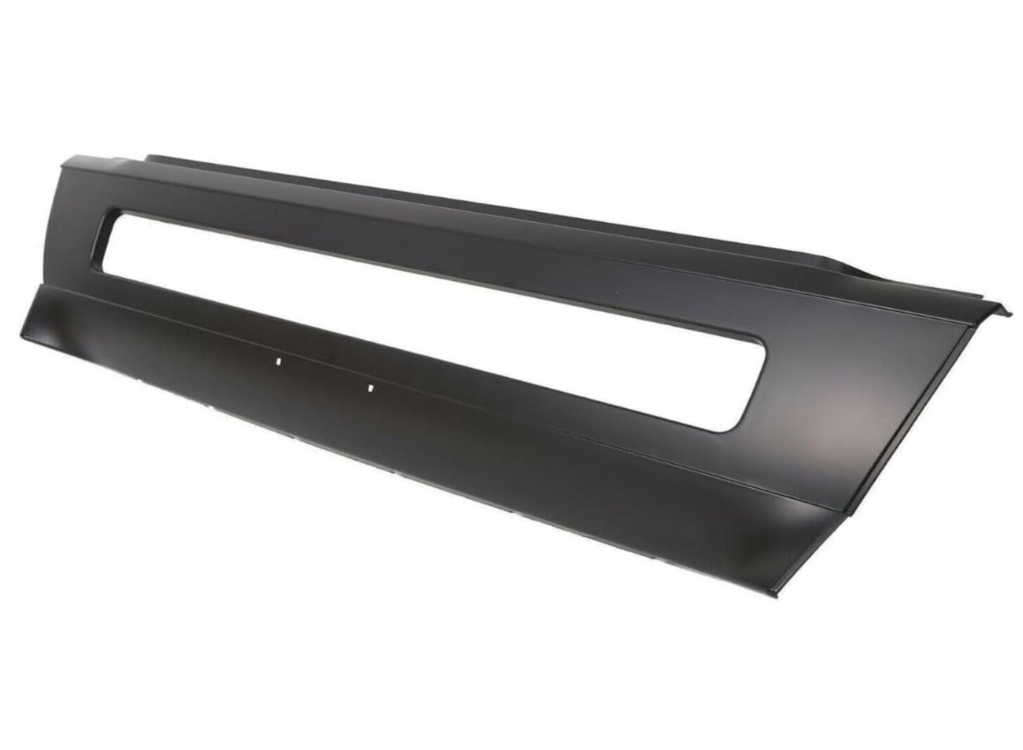 HM-V-008 | Semi Truck Center Bumper with BLACK Trim for Volvo VNL Semi 04-17, replaces 20470446